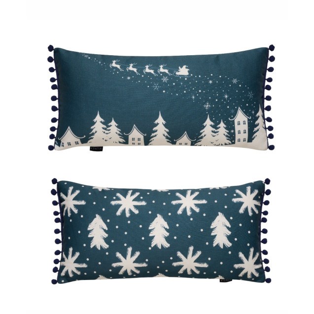 Μαξιλάρι Διακόσμησης Kentia Snow 2424 30x60