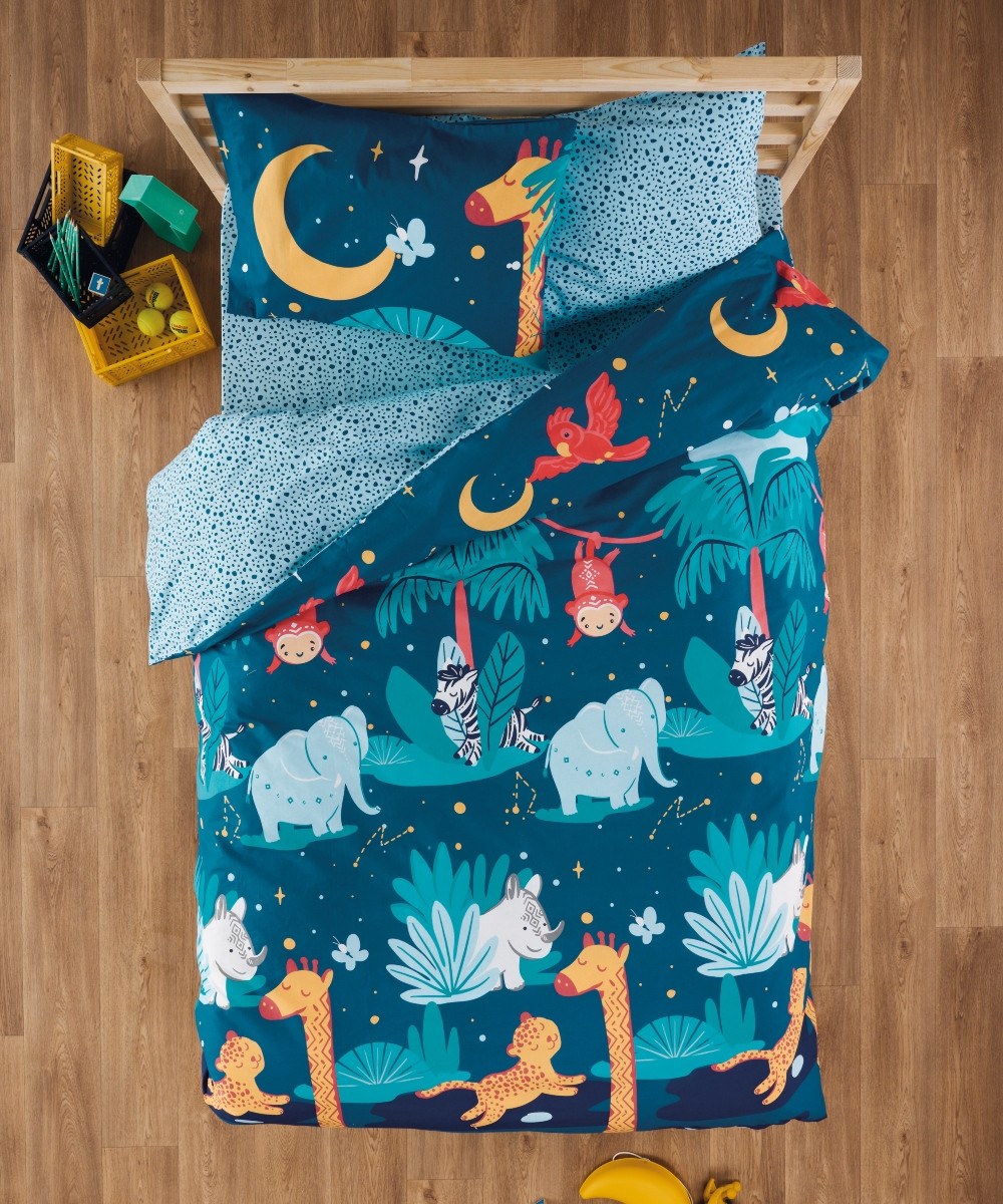 Kentia - ΣΗΜΑΝΤΙΚΟ: Σε περίπτωση διαφοράς τιμής από το κατάστημα ισχύει παντα και μόνο η τιμή του καταστήματος Σετ Παιδικά Σεντόνια Μονά 3 Τεμαχίων Kentia Tipu 160x27