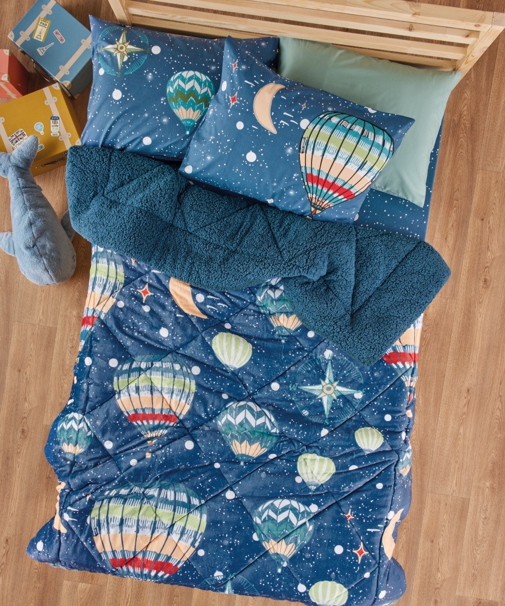 Παιδικό Κουβερτοπάπλωμα Μονό Kentia Titus 160x220