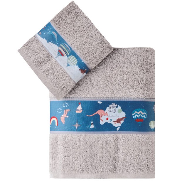 Σετ Παιδικές Πετσέτες 2 Τεμαχίων Kentia Titus...