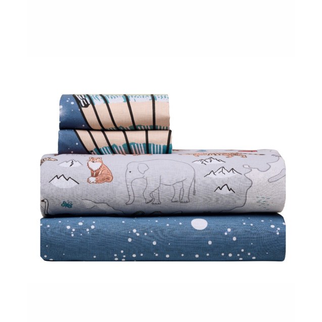 Σετ Παιδικά Σεντόνια Μονά 3 Τεμαχίων Kentia...