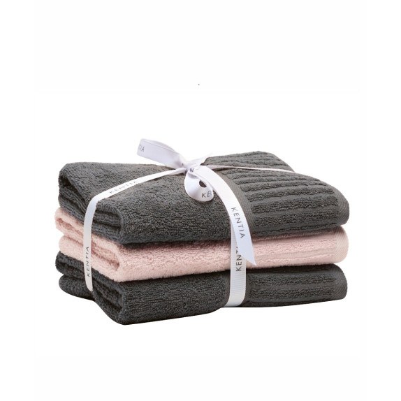 Σετ Πετσέτες Προσώπου Kentia Vance 04 50x90