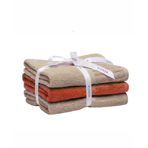 Σετ Πετσέτες Προσώπου Kentia Vance 26 50x90