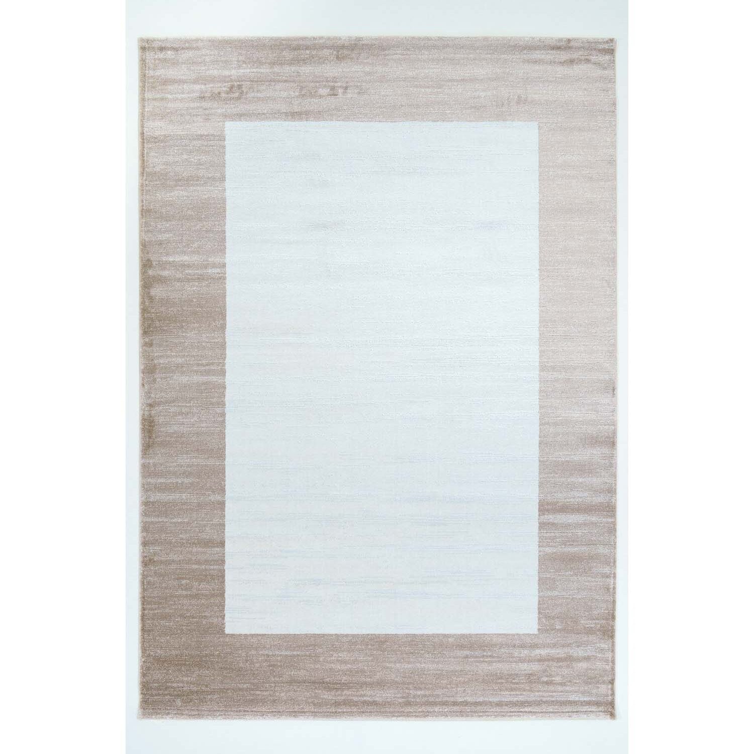 Χαλί Ezzo Seta E085Ah9 Cream (Κρεμ-Καφε) 133x190