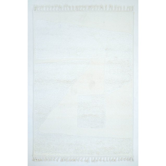 Χαλί Ezzo Neve Shaggy D109A1A Cream 133x190