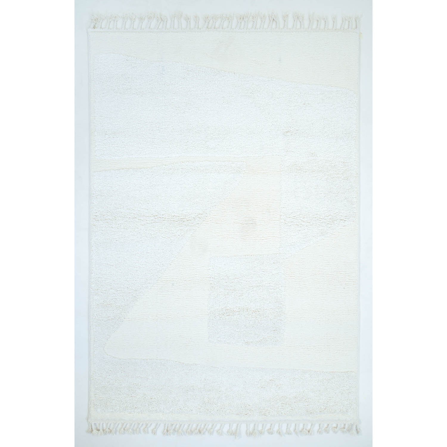 Χαλί Ezzo Neve Shaggy D109A1A Cream 133x190