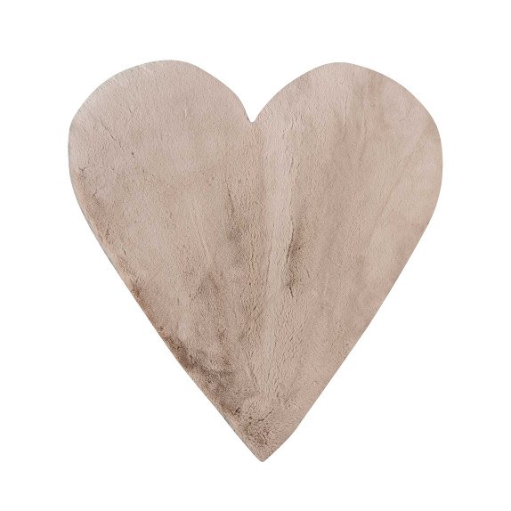 Παιδικό Χαλί Madi Bound Beige Heart 160x160