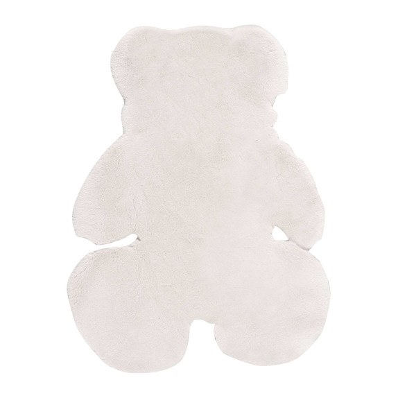 Παιδικό Χαλί Madi Bound White Teddy Bear 120x140