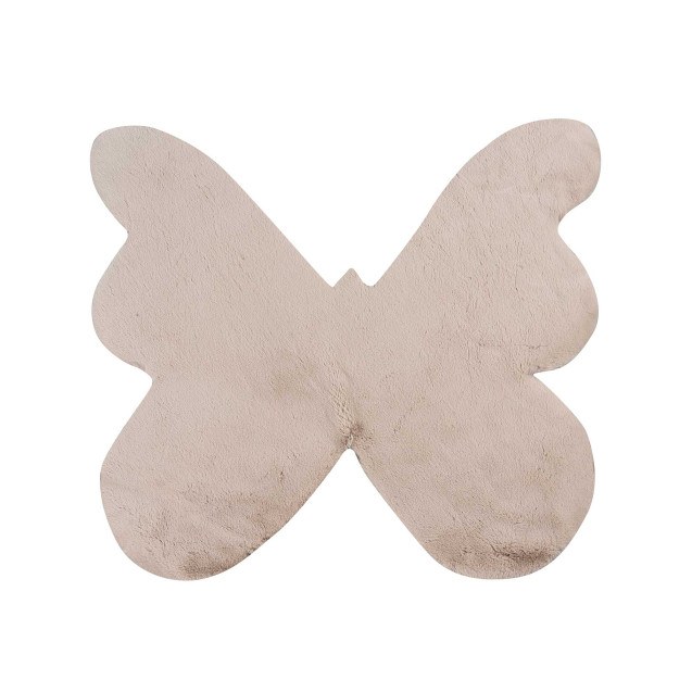 Παιδικό Χαλί Madi Bound Beige Butterfly 120x120