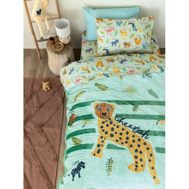 Παιδικό Κουβερτοπάπλωμα Μονό με Sherpa...