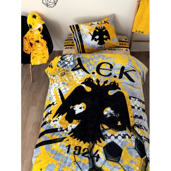 Κουβέρτα Fleece Μονή Palamaiki DG 160x220 AEK