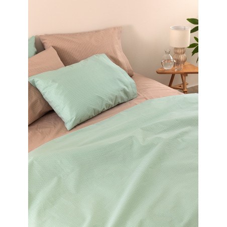 Σεντόνι Μονό Palamaiki TOTEM MOKA Με Λάστιχο 110x200+32