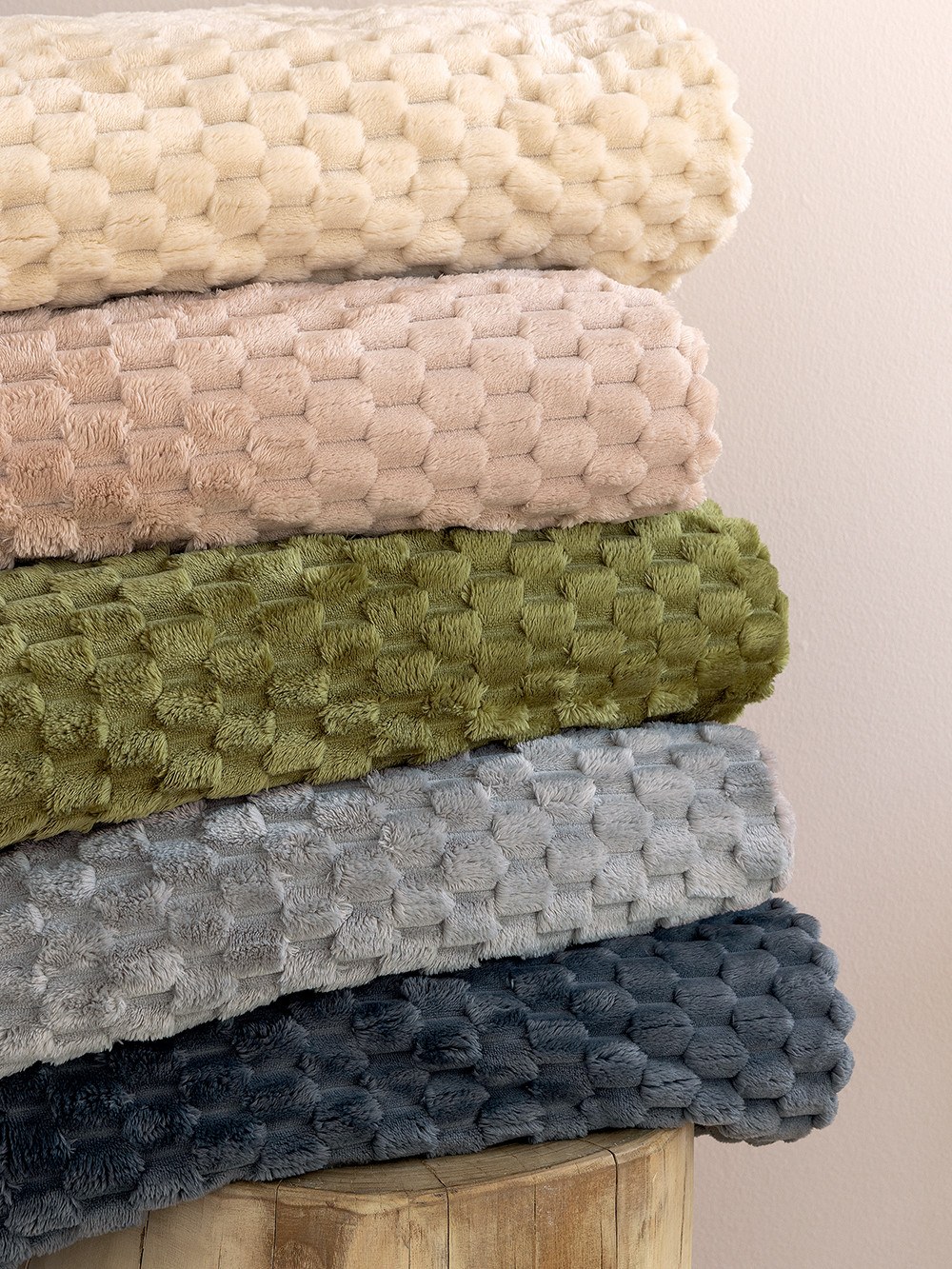 Κουβέρτα Fleece Μονή Palamaiki 160x220 ASTER COAL