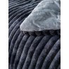 Κουβερτοπάπλωμα Υπέρδιπλο με Γούνα Sherpa Palamaiki 220x240 TIDI/2 GREY