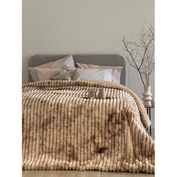 Κουβερτοπάπλωμα Υπέρδιπλο με Γούνα Sherpa Palamaiki...