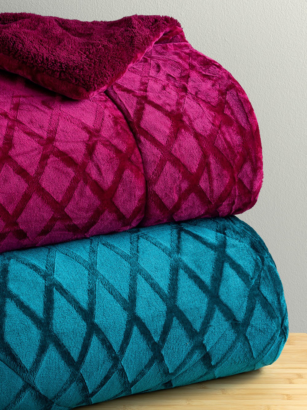 Κουβερτοπάπλωμα Υπέρδιπλο με Γούνα Sherpa Palamaiki 220