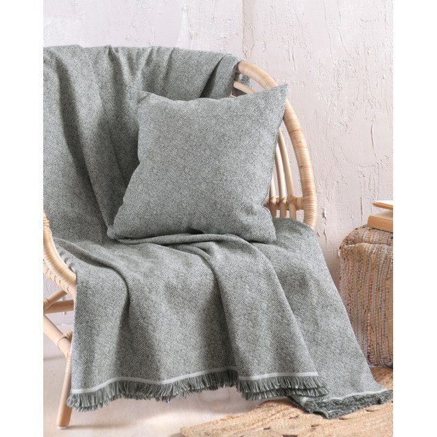 Ριχτάρι Τετραθέσιου Rythmos Only Γκρι 180x330