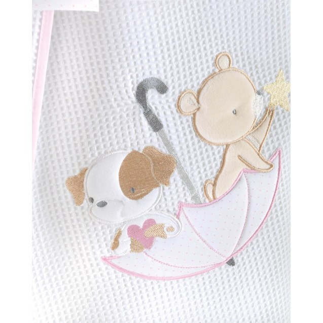 Κουβέρτα Πικέ Κούνιας Rythmos Umbrella Fight...