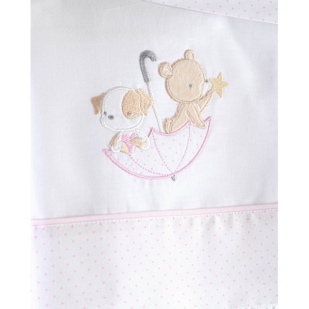 Κουβέρτα Πικέ Κούνιας Rythmos Umbrella Fight...