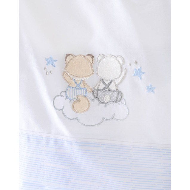 Σετ Σεντόνια Φανελένια Κούνιας 3 Τεμαχίων...