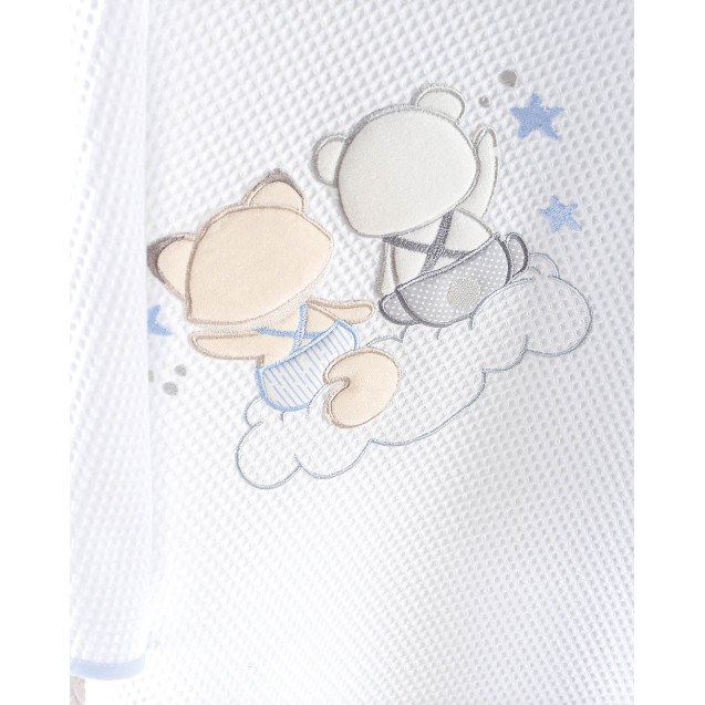 Σετ Σεντόνια Φανελένια Κούνιας 3 Τεμαχίων...