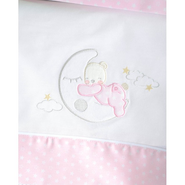 Σετ Σεντόνια Φανελένια Κούνιας 3 Τεμαχίων...