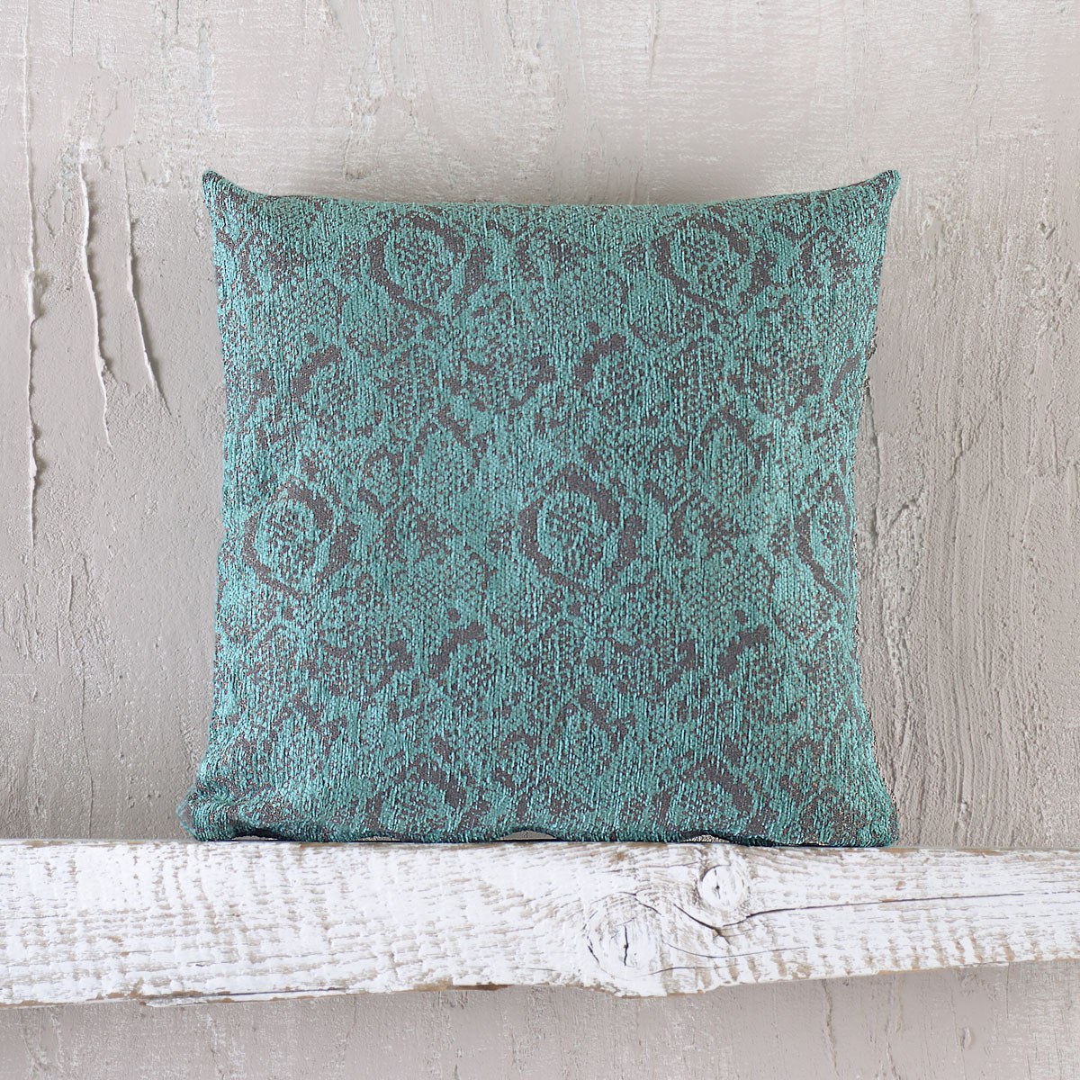 Μαξιλαροθήκη Διακόσμησης Rythmos Snake Πετρολ 40x40