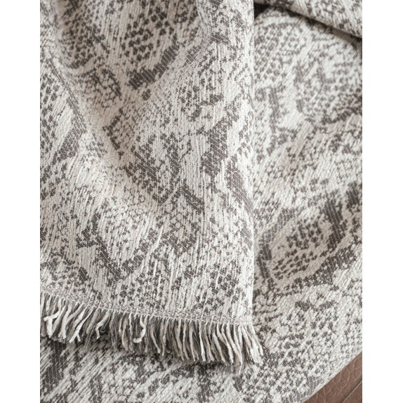 Ριχτάρι Τετραθέσιου Rythmos Snake Μπεζ 180x330