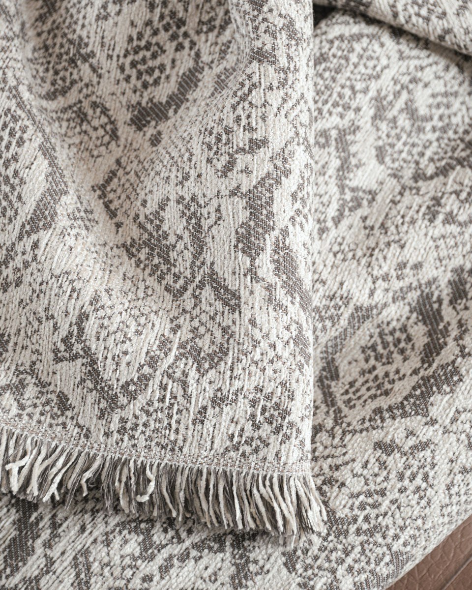 Ριχτάρι Τετραθέσιου Rythmos Snake Μπεζ 180x330