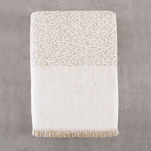 Μαξιλαροθήκη Διακόσμησης Rythmos Vivir Εκρου 40x40