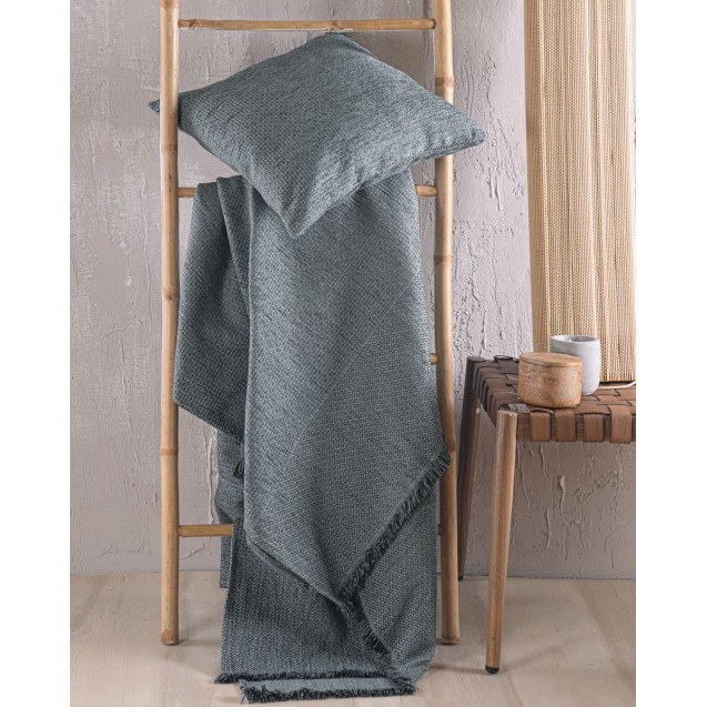 Μαξιλαροθήκη Διακόσμησης Rythmos Simplin Γκρι...