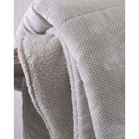 Κουβερτοπάπλωμα Υπέρδιπλο Rythmos Tilty Γκρι 220x240