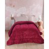 Κουβερτοπάπλωμα Μονό Rythmos Tilty Μπορντο Burgundy 160x220