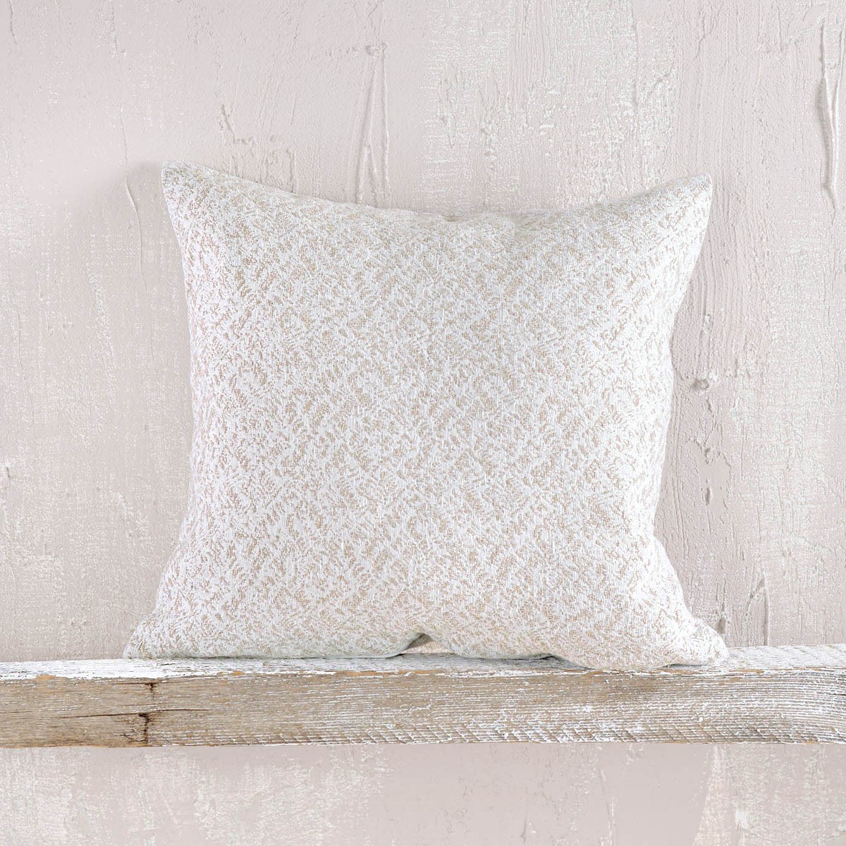 Μαξιλαροθήκη Διακόσμησης Rythmos Fabio Εκρου 40x40