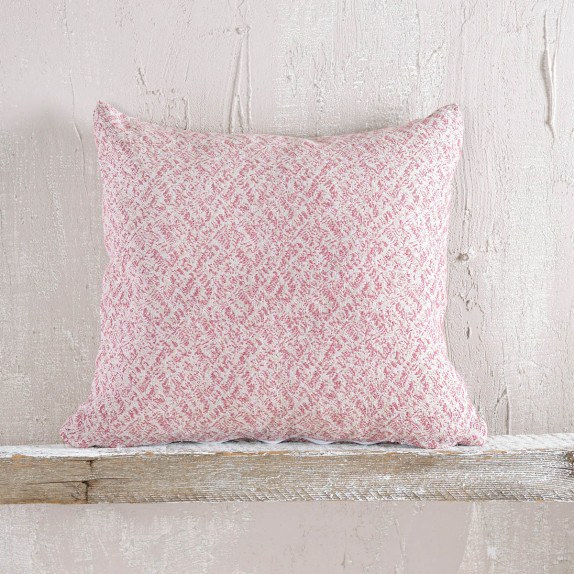 Μαξιλαροθήκη Διακόσμησης Rythmos Fabio Ροζ 40x40