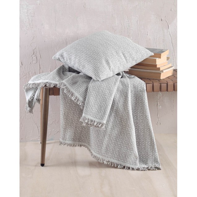 Ριχτάρι Τετραθέσιου Rythmos Colin Γκρι 180x330