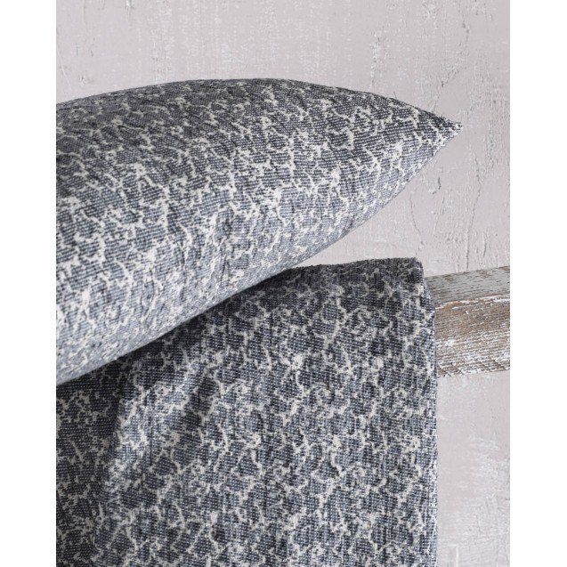 Μαξιλαροθήκη Διακόσμησης Rythmos Stefan Ανθρακι...