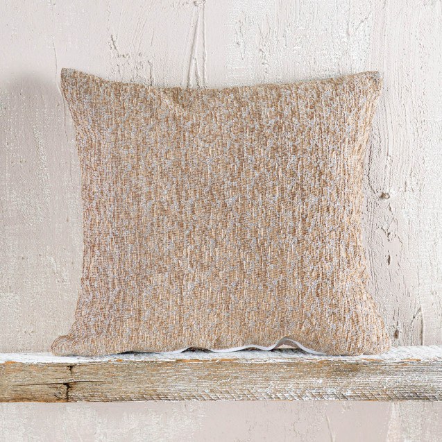 Μαξιλαροθήκη Διακόσμησης Rythmos Stefan Καφε 40x40