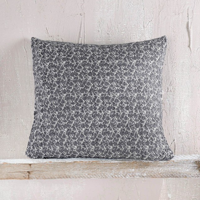 Μαξιλαροθήκη Διακόσμησης Rythmos Stefan Ανθρακι...