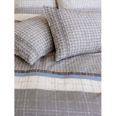 Σετ Παπλωματοθήκη Μονή 2 Τεμαχίων Nima Sharp 160x240