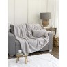 Ριχτάρι Τριθέσιου Αντιολισθητικό Nima Snuggle Light Gray 180x300