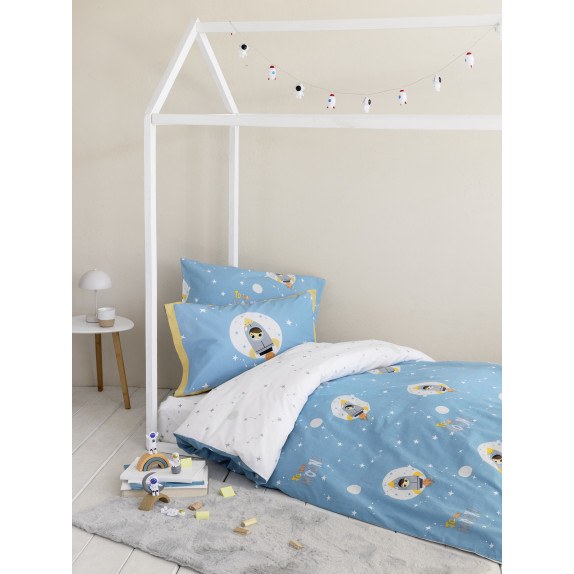 Σετ Παιδική Παπλωματοθήκη Μονή 2 Τεμαχίων Nima To the...