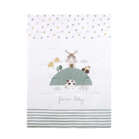 Κουβερλί Κούνιας Nima Farm Baby 100x140