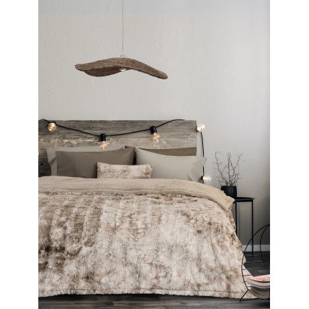 Κουβέρτα Μονή Nima Cloud Cream 150x220