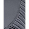 Σεντόνι King Size Jersey με Λάστιχο Nima Tender Dark Gray 180x200+40