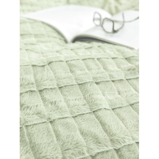 Κουβερτοπάπλωμα Μονό Nima Weave Mint 160x220