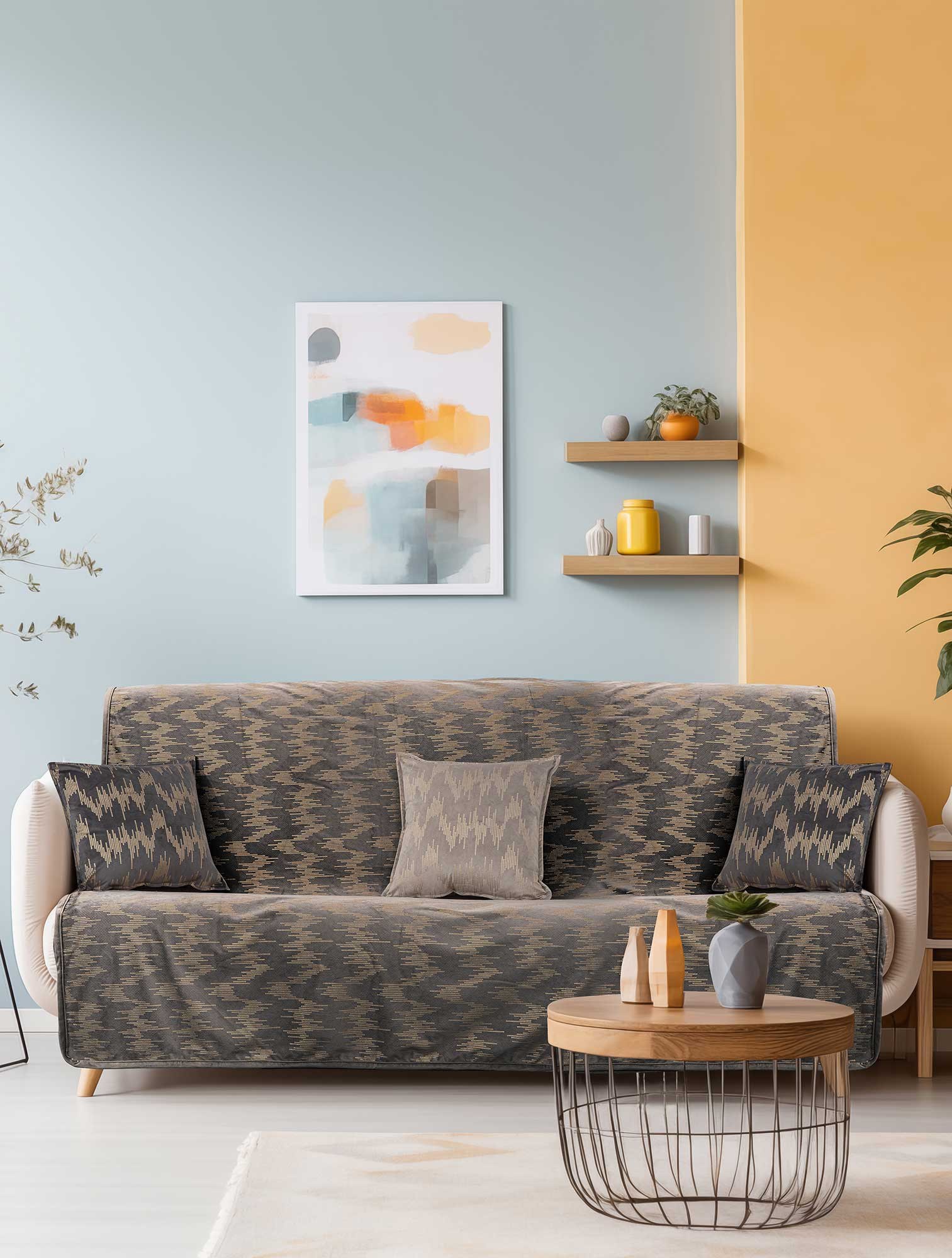 Ριχτάρι Διθέσιου Madi Canyon Dark Grey 180x250