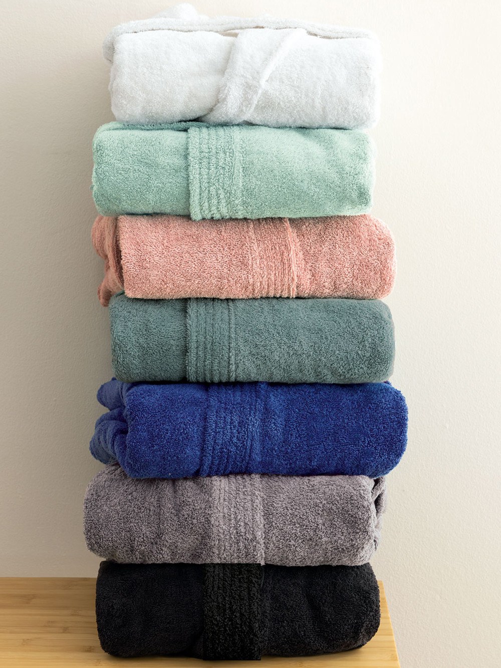 Μπουρνούζι με Κουκούλα Palamaiki Classic Blue Large