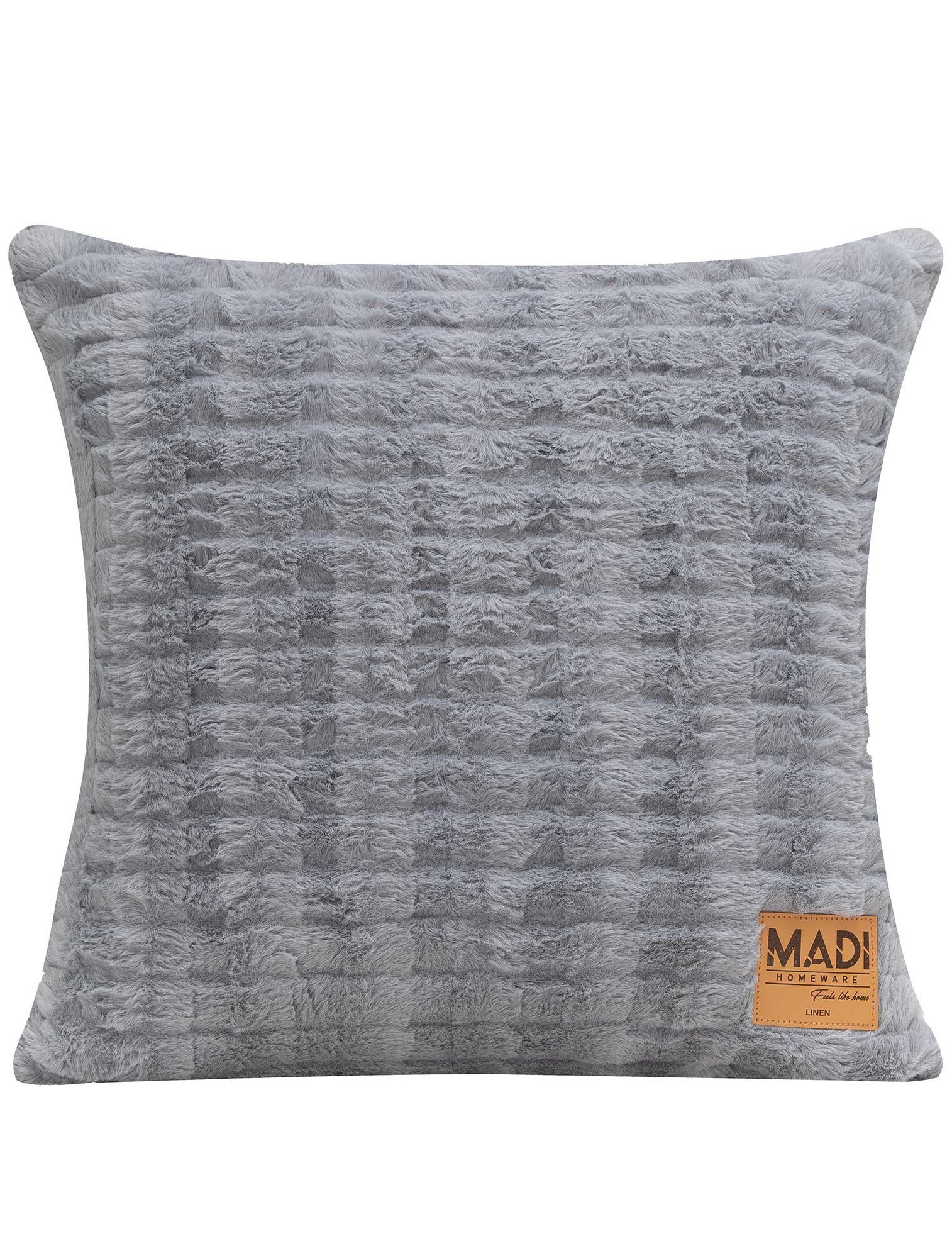 Διακοσμητικό Μαξιλάρι Madi Rays Grey 45x45