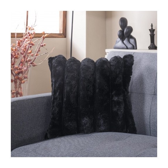 Γούνινη Μαξιλαροθήκη Teoran Morgan 06 - 45x45cm